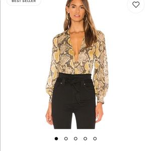 Aliza Bodysuit in Snake
superdown xs REVOLVE